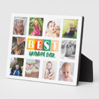 Grandchildren Photo Collage Best Grandpa Ever Gift