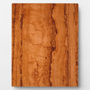 Plaque Photo Granite de Copper Canyon, montagnes de Sedona ambr