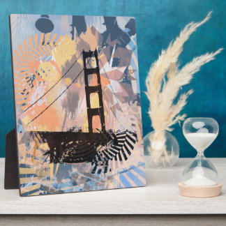 Plaque Photo graphique Bridée