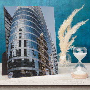 Plaque Photo gratte-ciel en verre de Dubaï