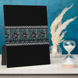 Plaque Photo Grec Black