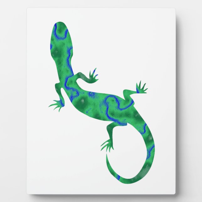 Plaque Photo Green Gecko (Devant)