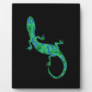 Plaque Photo Green Gecko