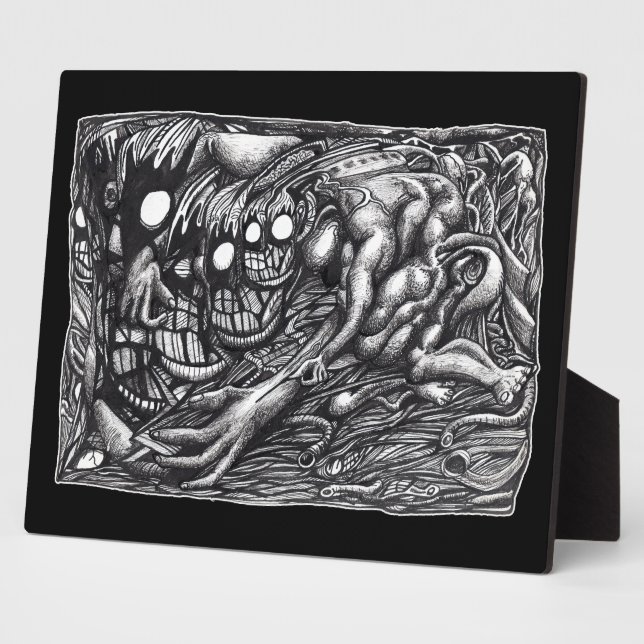 Plaque Photo Grendel-Mère-Rêve_ (Côté)