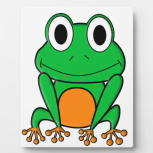 Plaque Photo Grenouille