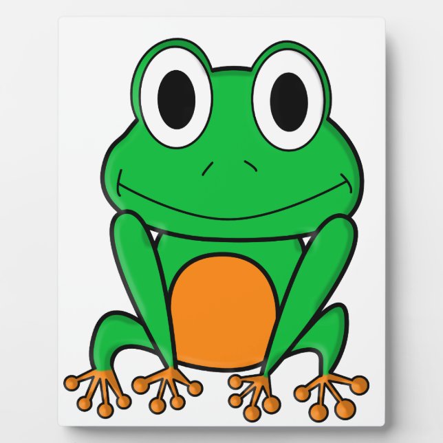 Plaque Photo Grenouille (Devant)