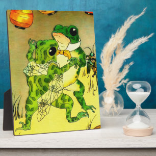 Plaque Photo Grenouilles de danse