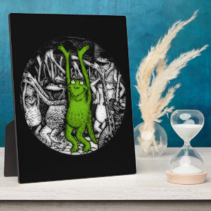 Plaque Photo Grenouilles encourageantes