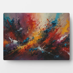 Plaque Photo Guerriers du football