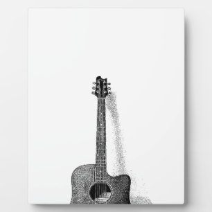Plaque Photo Guitare classique