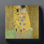Plaque Photo Gustav Klimt - Le baiser<br><div class="desc">The Kiss / Der Kuss - Gustav Klimt en 1907-1908</div>