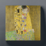 Plaque Photo Gustav Klimt - Le baiser<br><div class="desc">The Kiss / Der Kuss - Gustav Klimt en 1907-1908</div>