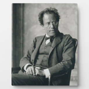 Plaque Photo Gustav Mahler