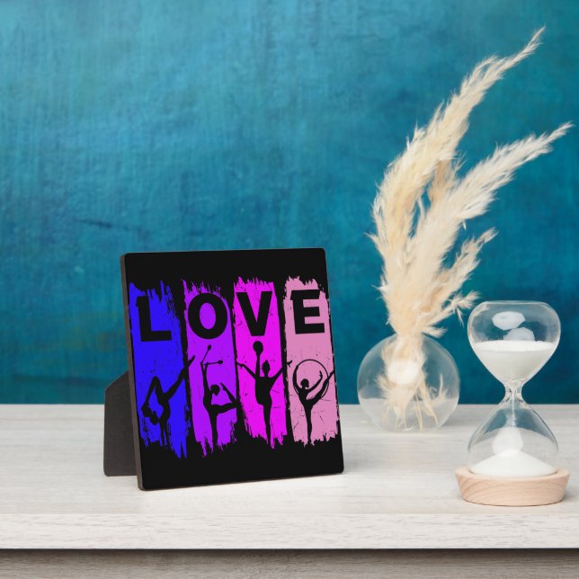 Plaque Photo Gymnastique rythmique amour (Insitu)