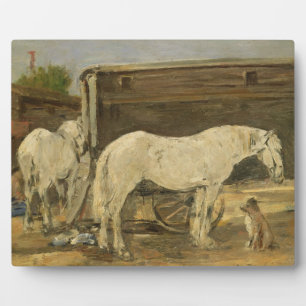 Plaque Photo Gypsy Horses, c.1885-90 (oil on canvas)