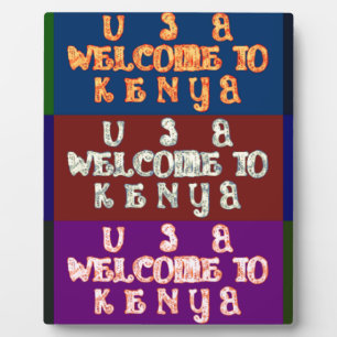 Plaque Photo Hakuna Matata Bienvenue au Kenya.png