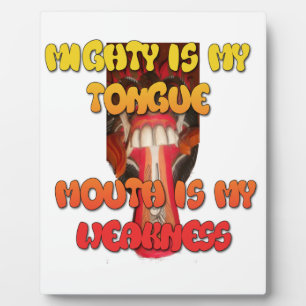 Plaque Photo Hakuna Matata HAkuna Matata Big Mouth.