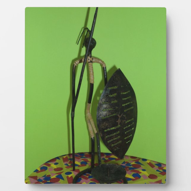 Plaque Photo Hakuna Matata Kenya Maasai.JPG (Devant)