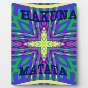 Plaque Photo Hakuna matata Mombasa Kanga