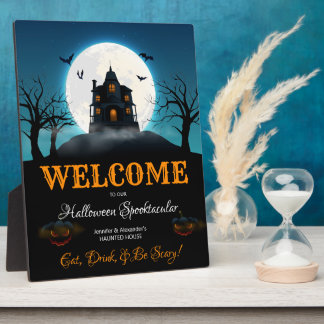 Plaque Photo Halloween