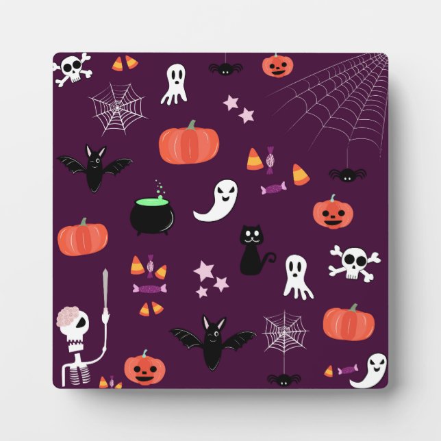 Plaque Photo Halloween (Devant)