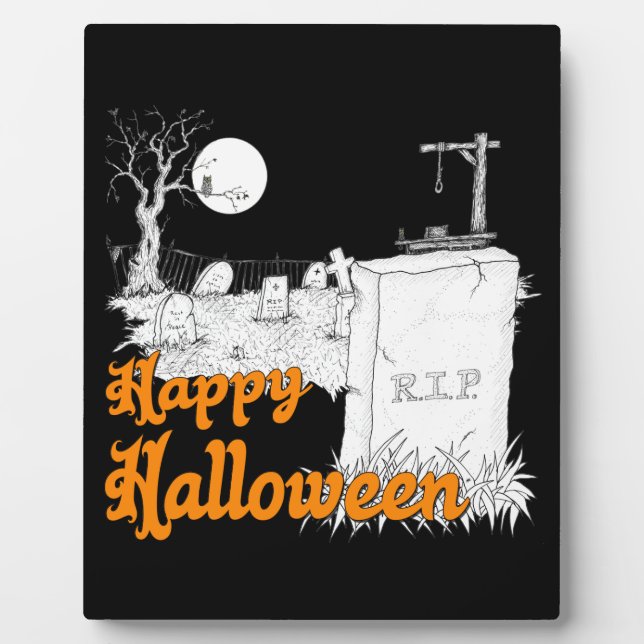 Plaque Photo Halloween (Devant)