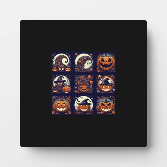 Plaque Photo Halloween (Devant)