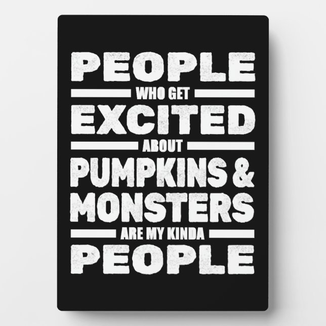 Plaque Photo Halloween drôle (Devant)