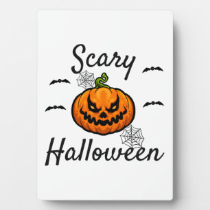 Plaque Photo Halloween effrayant