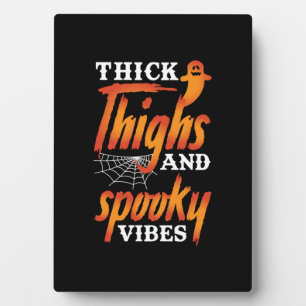 Plaque Photo Halloween Épais Cuisses Et Vibes Éffrayantes