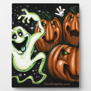 Plaque Photo Halloween Fun