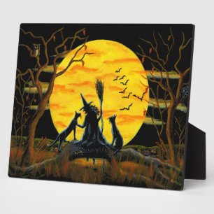 Plaque Photo Halloween Imprimer "Patience, Nears d'Halloween"