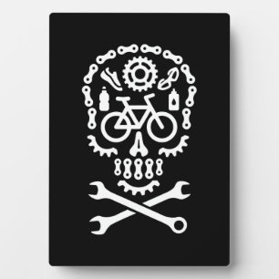 Plaque Photo Halloween mountain MTB cycling bicycle sugar