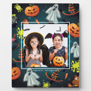 Plaque Photo Halloween Photo mignon Motif