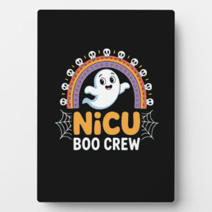 Plaque Photo Halloween pour les infirmières de l'équipage de Bo