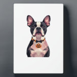 Plaque Photo Halloween witch dog Classic T-Shirt<br><div class="desc">Halloween witch dog Classic T-Shirt</div>