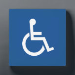 Plaque Photo Handicapé<br><div class="desc">Handicapés,  Désactivés</div>