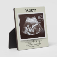 Happy Fête des pères Ultrasound Grossesse Reveal