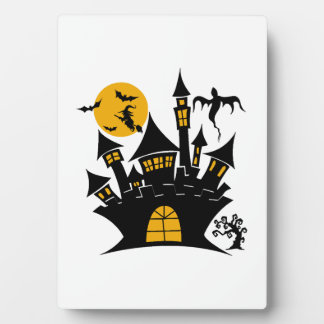 Plaque Photo happy Halloween, Halloween party, funny Halloween