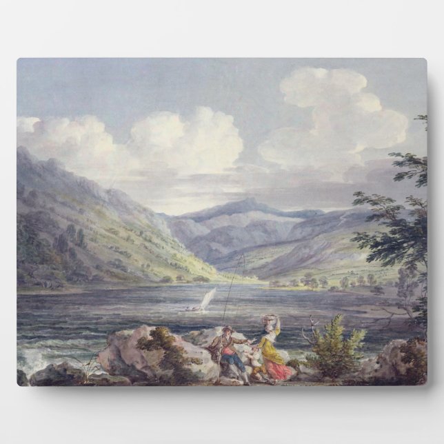 Plaque Photo Haweswater, Westmoreland, c.1795 (avec copie graph (Devant)