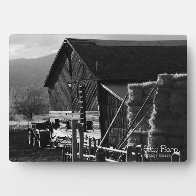 Plaque Photo Hay Barn (Devant)
