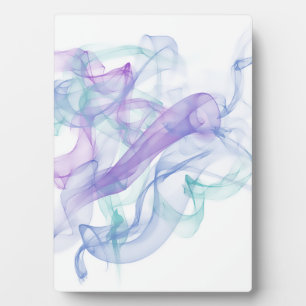 Plaque Photo Haze violet Abstrait