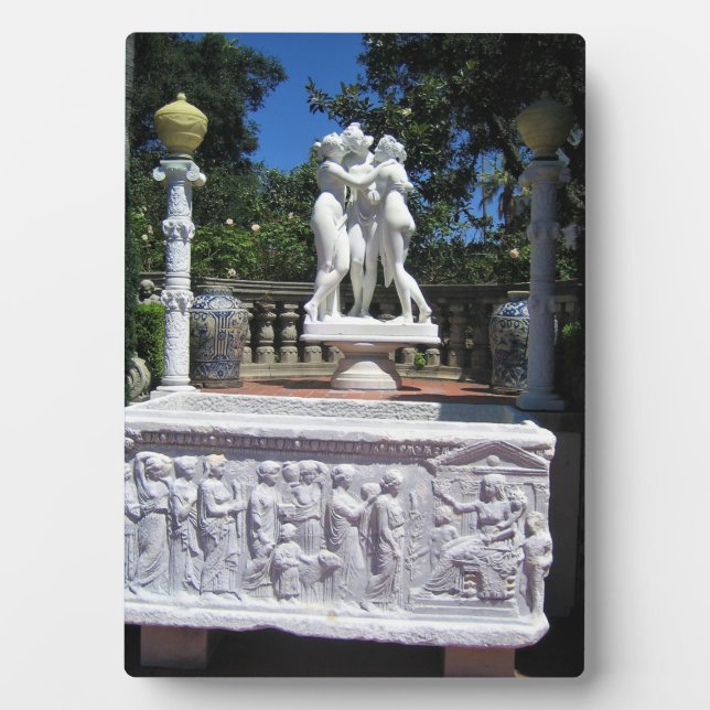 Plaque Photo Hearst Castle, San Simeon, Californie (Devant)