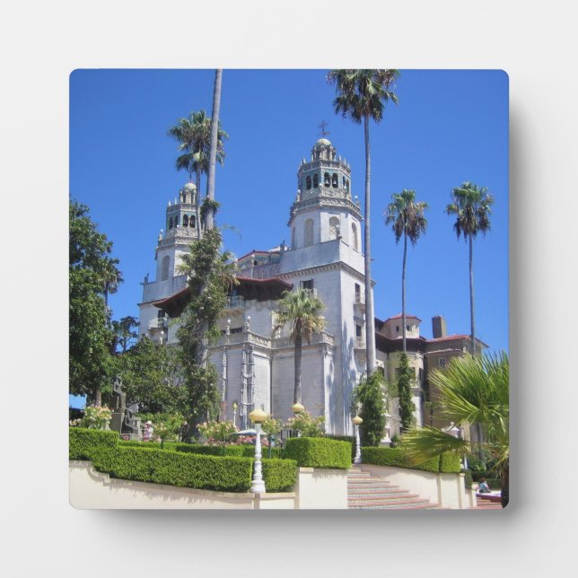 Plaque Photo Hearst Castle, San Simeon, Californie (Devant)