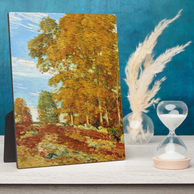 Plaque Photo Hilltop d'automne, Nouvelle-Angleterre, (Côté)