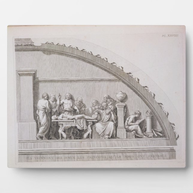 Plaque Photo Hippocrates (c.460 BC-c.377 BC) Enseignement, de ' (Devant)