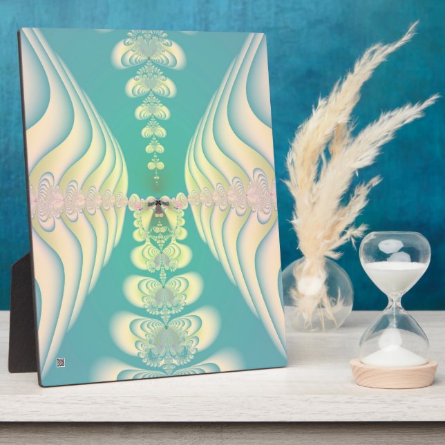 Plaque Photo Histoire de fées bleues (Côté)