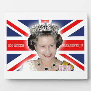 Plaque Photo HM Queen Elizabeth II - Photo Pro