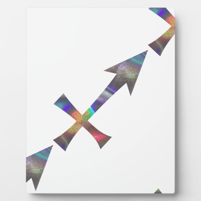 Plaque Photo hologramme Sagittarius (Devant)