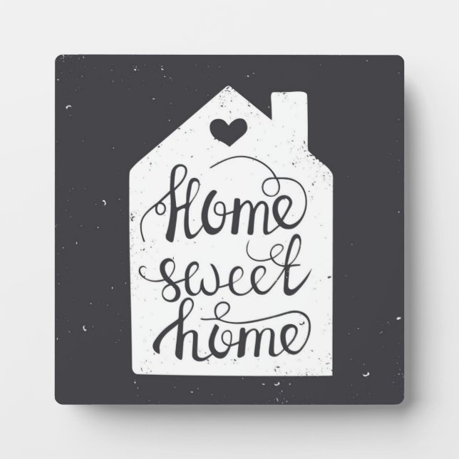 Plaque Photo Home Sweet Home (Devant)